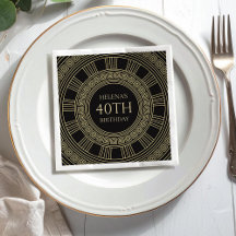 Festa de Aniversário Grego Elegante com cores pers