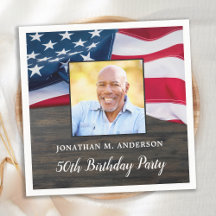 Festa de aniversário Militar Patriótica Americana