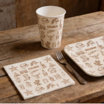 Festa de aniversário Ocidental do Cowboy