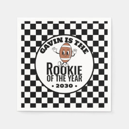 Guardanapo De Papel Festa de aniversário Personalizada de Futebol Vint