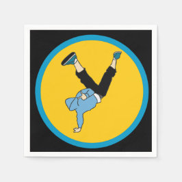 Guardanapo De Papel Festa de aniversário temática do adolescente hip h