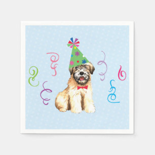 Guardanapo De Papel Festa de aniversário Wheaten Terrier Napkins