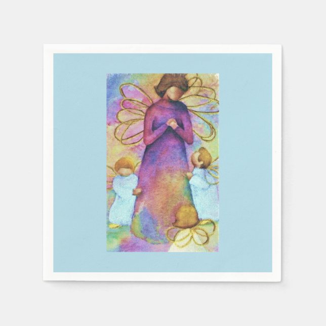 Guardanapo De Papel Festa de Anjo (Frente)