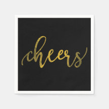 Festa de Ano Novo Faux Gold Foil - Saúde