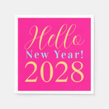 Festa de Ano Novo Rosa Quente