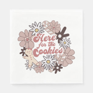 Guardanapo De Papel Festa de Bolachas de Natal