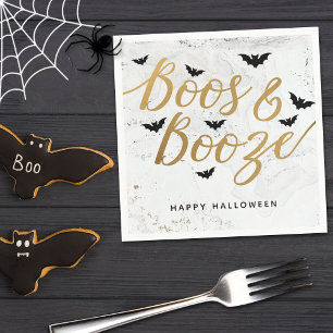Guardanapo De Papel Festa de Boos e Booze Halloween