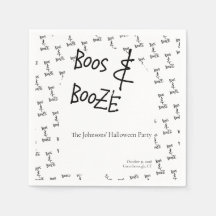 Festa de Boos e Booze Halloween Mínima