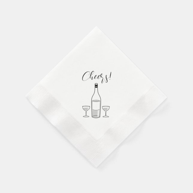 Guardanapo De Papel Festa de Cocktail (Canto)