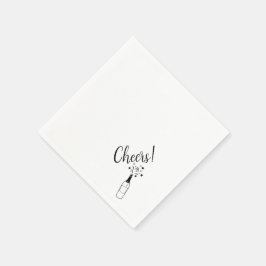 Guardanapo De Papel Festa de Cocktail