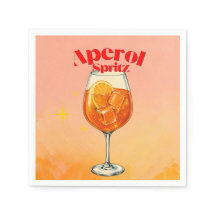 Festa de Coquetel Retro Aperol Spritz