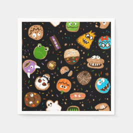 Guardanapo De Papel Festa de crianças divertidas do Halloween Monster 