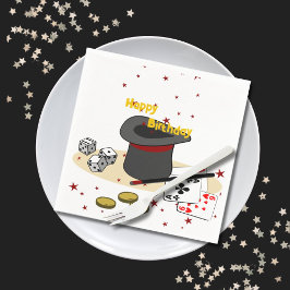 Guardanapo De Papel Festa de Crianças Feliz de Aniversário do Magnétic