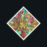 Guardanapo De Papel Festa de crianças grafites de tendências<br><div class="desc">A festa temática perfeita do grafite começa com um design excelente. Este guardanapo estilo rua é excelente para adolescentes,  churrasco de verão e eventos o ano todo.</div>