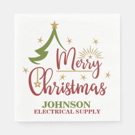 Guardanapo De Papel Festa de Escritório de Natal