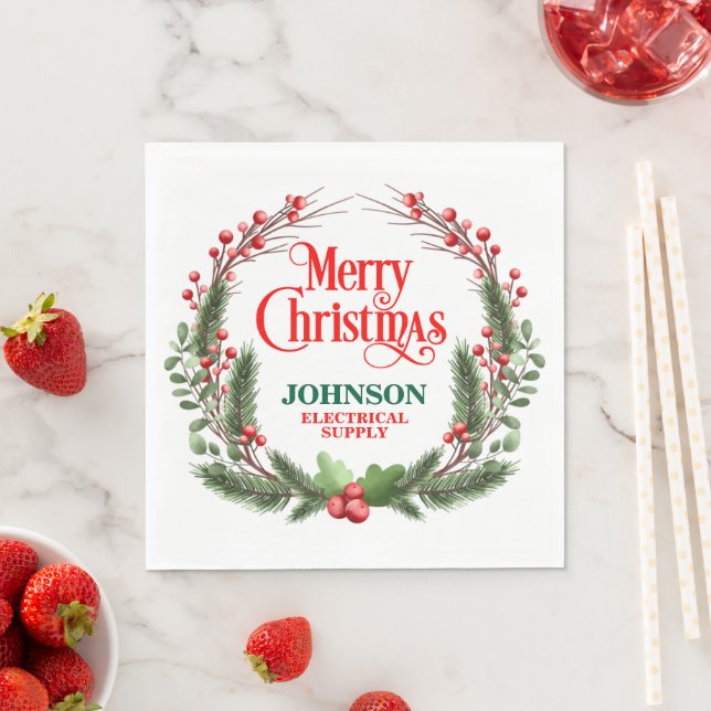 Guardanapo De Papel Festa de Escritório de Natal (Insitu)