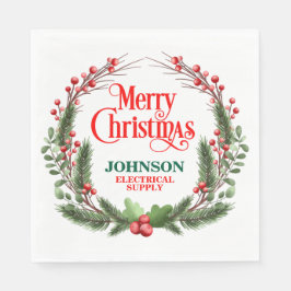 Guardanapo De Papel Festa de Escritório de Natal