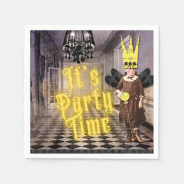 Guardanapo De Papel Festa de fantasia de Halloween, Gótico Vintage