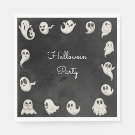 Guardanapo De Papel Festa de fantasmas assustadores do Halloween