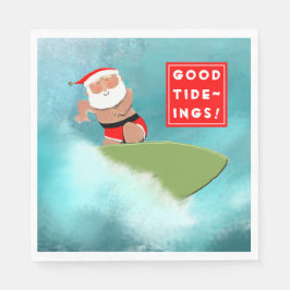 Guardanapo De Papel Festa de Férias Engraçado