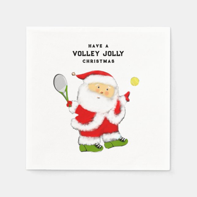 Guardanapo De Papel Festa de Férias tênis (Frente)