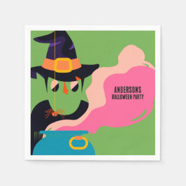 Guardanapo De Papel Festa de Figurino de Vintage no Halloween, Pop Ret