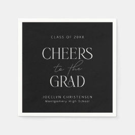 Guardanapo De Papel Festa de Formando Personalizada de Saúde Branca Ne