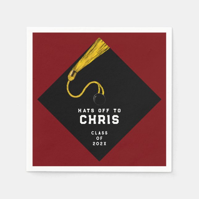 Guardanapo De Papel Festa de formatura 2025 (Frente)