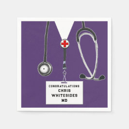 Guardanapo De Papel Festa de formatura da Faculdade de Medicina