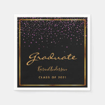 Festa de formatura de ouro roxo