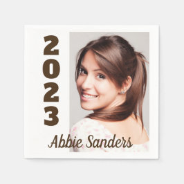Guardanapo De Papel Festa de formatura Foto Escolher Cor de Fundo
