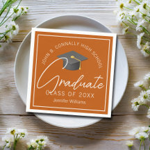 Festa de Formatura Laranja Queimada Personalizada 