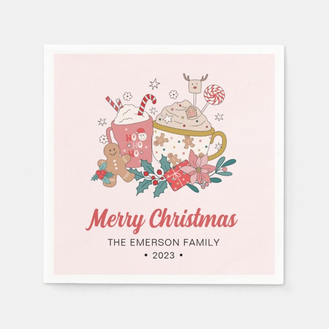 Guardanapo De Papel Festa de Natal (Frente)