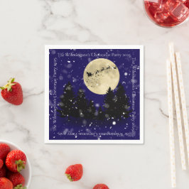 Guardanapo De Papel Festa de Natal de papais noeis