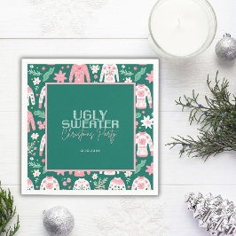 Guardanapo De Papel Festa de Natal de Sweet Febre e Bonita