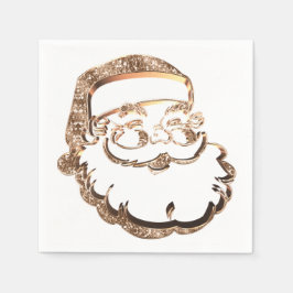 Guardanapo De Papel Festa de Natal do Pai Pai do Pai Natal Bonito do P