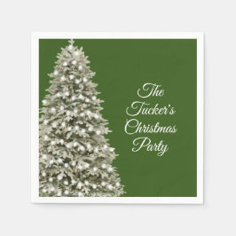 Guardanapo De Papel Festa de Natal Elegante Simples