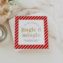 Guardanapo De Papel Festa de Natal MERI FEST Jingle Mingle