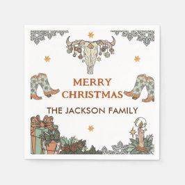 Guardanapo De Papel Festa de Natal Ocidental