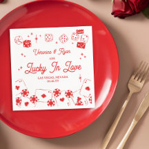 Festa de Noivado Red Lucky In Love 