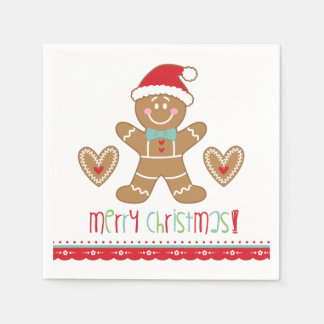 Guardanapo De Papel Festa de Pão de Natal Napkin