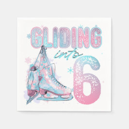 Guardanapo De Papel Festa de patinagem de 6