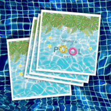 Festa de Piscinas Tropicais Nadando Piscina Aniver