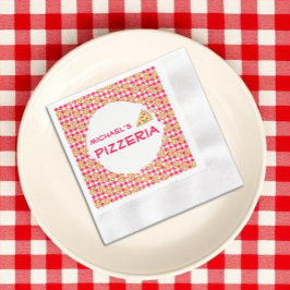 Guardanapo De Papel Festa de Pizza Aniversário Infantil
