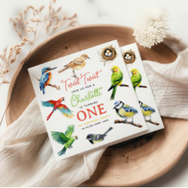 Guardanapo De Papel Festa de primeiro aniversario de Aves