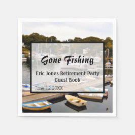 Guardanapo De Papel Festa de Reforma da Pesca Desaparecida