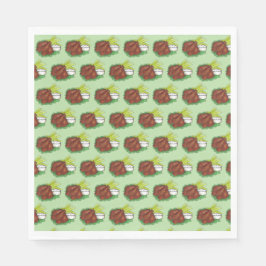 Guardanapo De Papel Festa de Tailgate de Galinhas de Buffalo em CHURRA