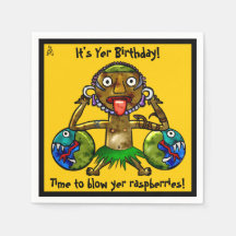 Festa de Tiki Design em Amarelo (Personalizado)