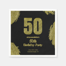 festa do 50º aniversário da Glitter de Ouro Negro