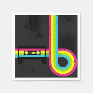 Guardanapo De Papel festa dos anos 80